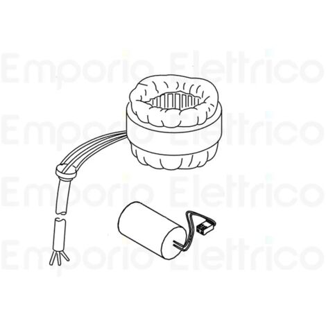 faac pièce détachée stator 746 230v 63003470 (1/3)