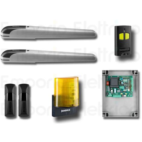 beninca kit d'automatisation pour portails battants 230v kbob50me (1/3)