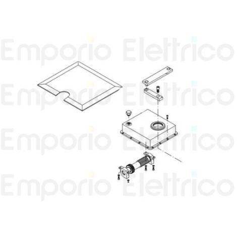 beninca pièce détachée levier rotatif pour du.350/v 9686020 (1/3)