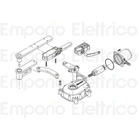 beninca pièce détachée rotor assemblé pour du.it9/14 9686288 (1/3)
