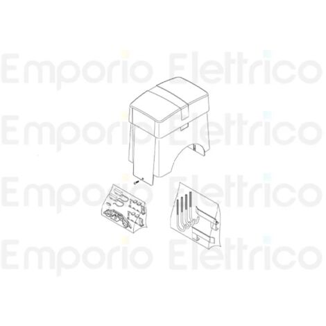 beninca pièce détachée boîtier abs assemblé pour bull20m/20t 9686330 (1/3)