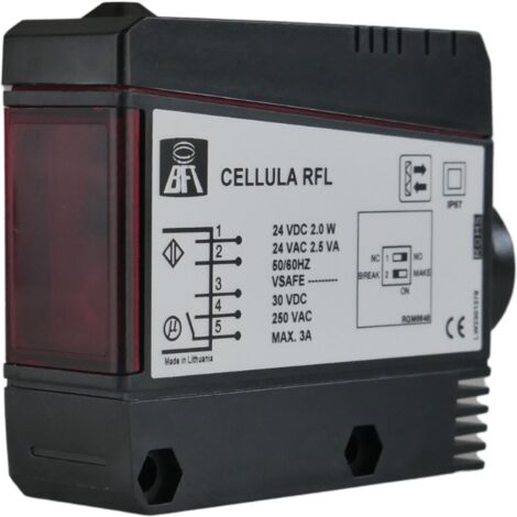 bft photocellule à réflexion pour extérieur cellula rfl 2600228 p111391