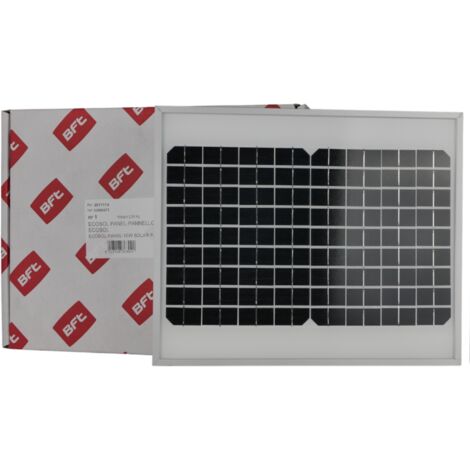 Panneau solaire ECOSOL BFT 35 Wp – Compatible ECOSOL BOX – Énergie renouvelable pour installations extérieures – Dimensions optimisées (1/4)