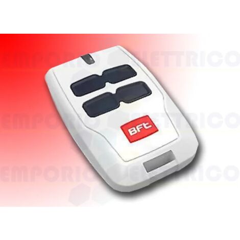 bft télécommande 4 canaux 433 mhz mitto b rcb04 r1 clear ice 2607370 ...
