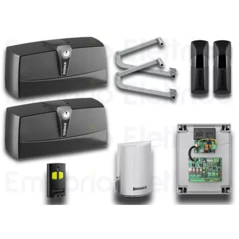 beninca kit d'automatisation pour portails battants 230v kpre.b 959007257 (1/3)