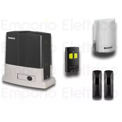 beninca kit d'automatisation pour portails coulissants 230v kbull6mlt se 959007247 (1/3)