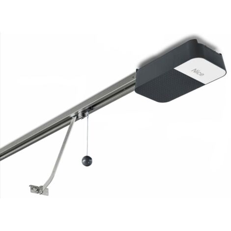 Nice – Kit de motorisation de garage 600N pour portes sectionnelles jusqu'à 9,6m² – Rails de 1,6m – Télécommandes incluses – SPIDO16BKCE