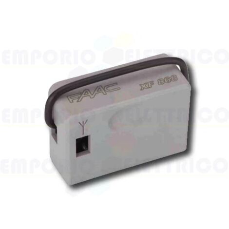 faac récepteur omnidec 868 mhz xf 868 787832 (ex 319007)