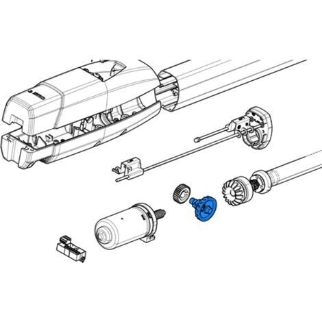 came pièce détachée groupe couronne hélicoïdale ats30-50 88001-0231 (1/3)