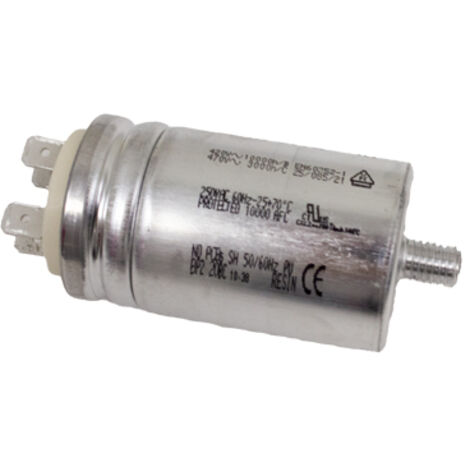Condensateur de démarrage 10 µF 450V avec cosses faston – Pour motoréducteurs CAME – 119RIR294