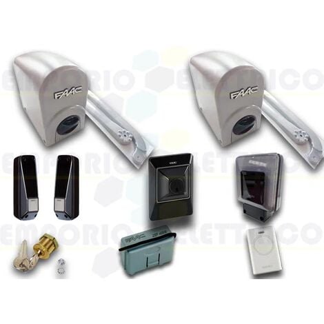 faac kit motorisation energy 24v dc energy kit safe 104575fr