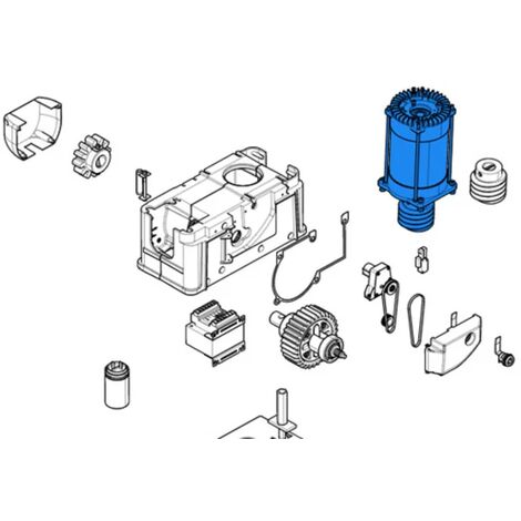 came pièce détachée du groupe moteur bk 119ribk052 (1/3)