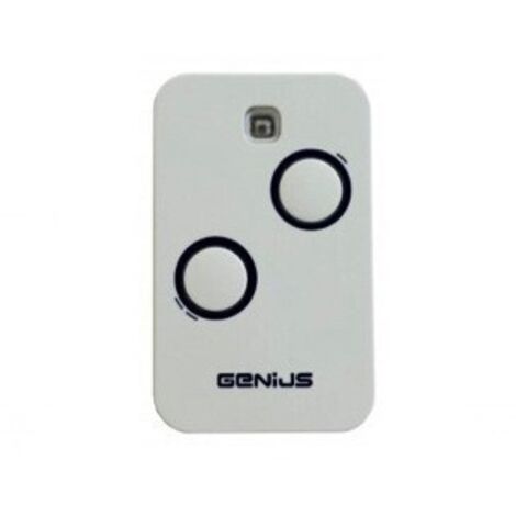 Genius – Télécommande 2 canaux 868MHz – Émetteur mural pour motorisations – Contrôle à distance – Compatible avec systèmes JLC Kilo TX2 (1/6)