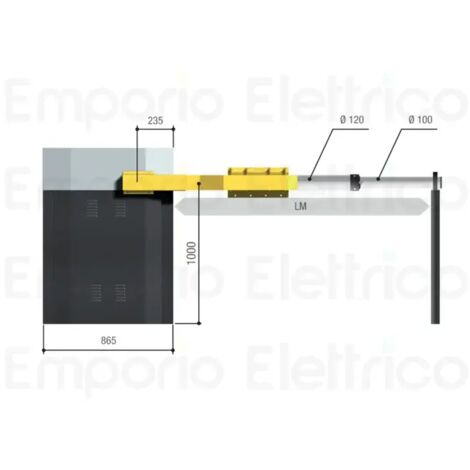 came barrière gard 12 24v 001g12000k g12000k