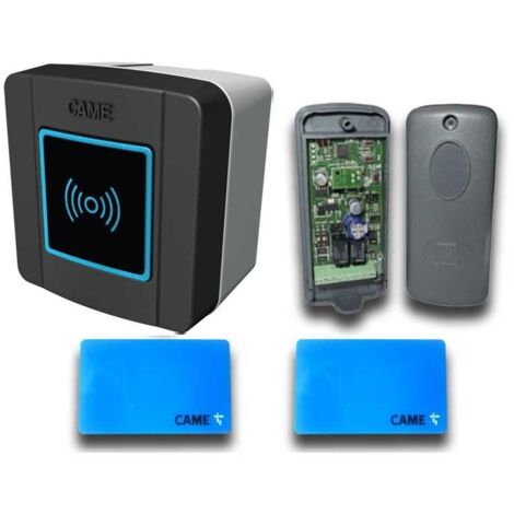 Came – Kit de motorisation de portail – 8K06SL007 – Gestion d'accès avec cartes RFID – Carte d'interface S0002P – Bus transpondeur externe SELR1BDG