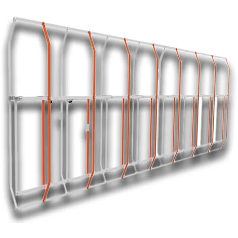 came râtelier en aluminium h=1300 mm (accessoire pour 803xa-0270) 803xa-0350