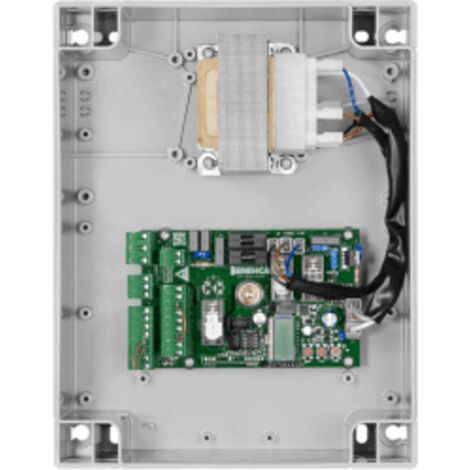 beninca armoire de commande pour 1 ou 2 opérateurs 230v logica 9176244