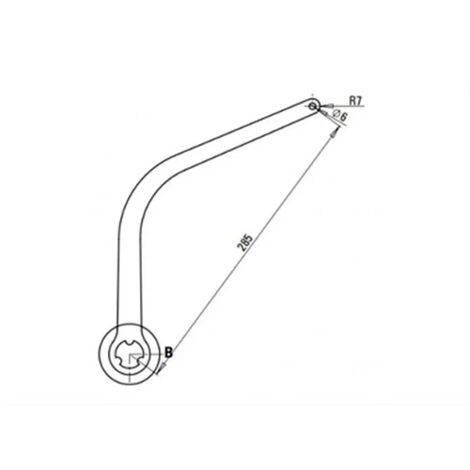 Paire De Bras Night One Day Nd2 Blanc Ral 9010 FAAC