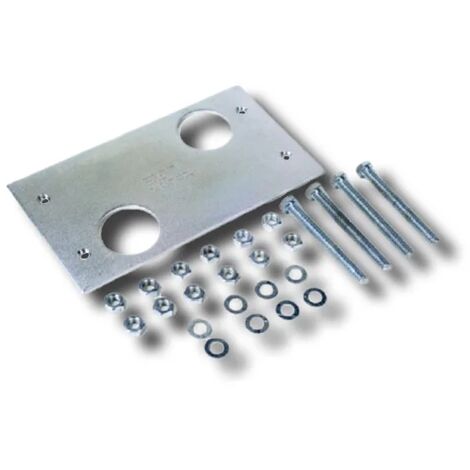 faac plaque de fondation pour moteur c850 avec réglages 737850 (1/3)