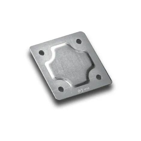 fadini plaque galvanisée à souder 120x120 pour étrier avant 8310l (1/3)