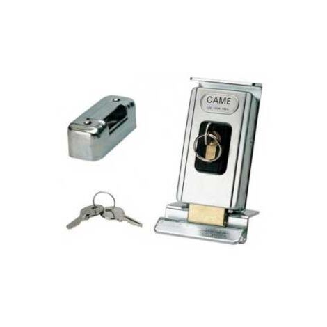 Came – Serrure électrique de blocage 12V – Cylindre double pour sécurité renforcée – Installation verticale/horizontale – Compatible moteurs STYLO-RME, ATI, AXO - 001LOCK82