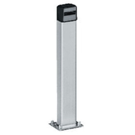 Came – Colonnette en aluminium anodisé 0,5 m – Accessoire pour photocellules série Delta – Fixation robuste – Pour environnements extérieurs - 001doc-l