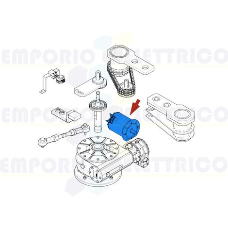 CAME 119RIA061 Bloc Moteur - FROG A - FROG-AE