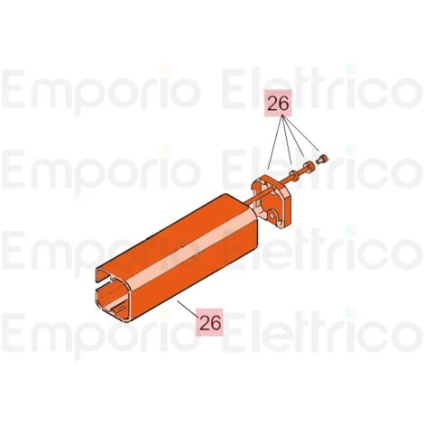 faac pièce détachée groupe carter 400 63003331 (1/3)