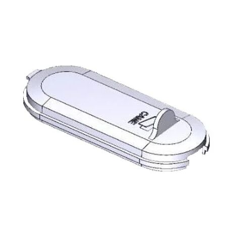 came pièce détachée bouchon pour serrure opp001 ral 7024 88001-0081 (1/3)