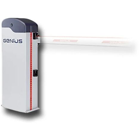Genius – Barrière levante automatique 24V – Encodeur intégré – Pour véhicules jusqu'à 5m – Technologie Rainbow – 6130034