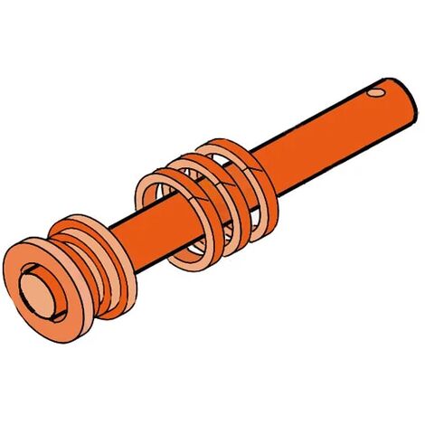 faac pièce détachée piston avec l'extrémité courbée 402 4350065 (1/2)