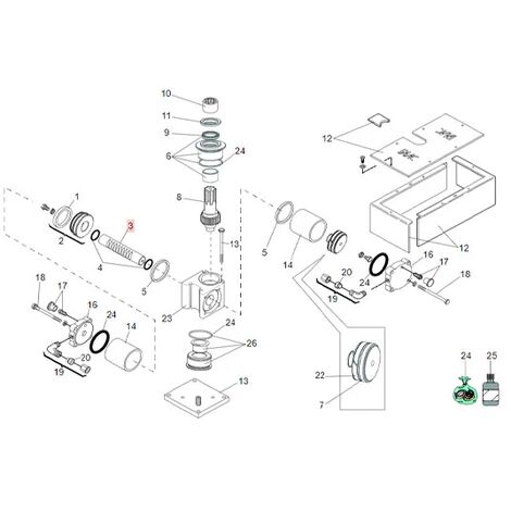 Cremaillere pour verin 750 100° - FAAC 7193055