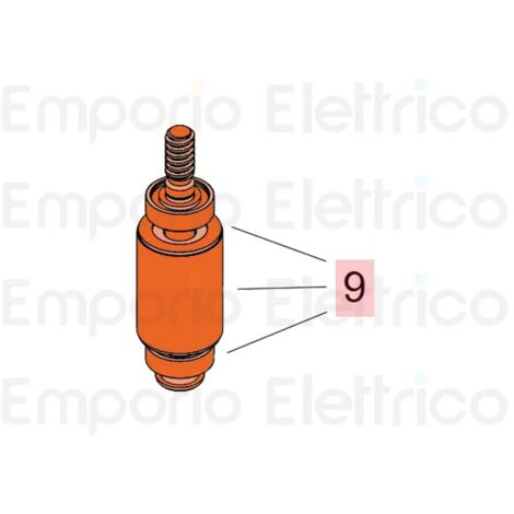 faac pièce détachée rotor 412-bat 746028 (1/3)