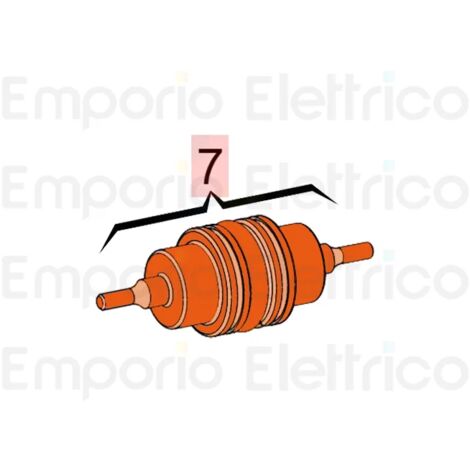 faac pièce détachée piston de commutation +o-ring (418748) 63003459 (1/3)