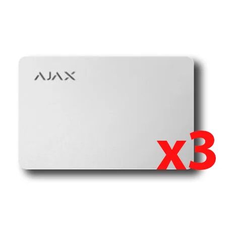 ajax carte sans contact pass blanche (3 pièces) 38224 (1/3)