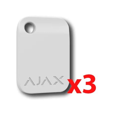 ajax porte-clés sans contact blanc tag (3 pièces) 38232 (1/3)