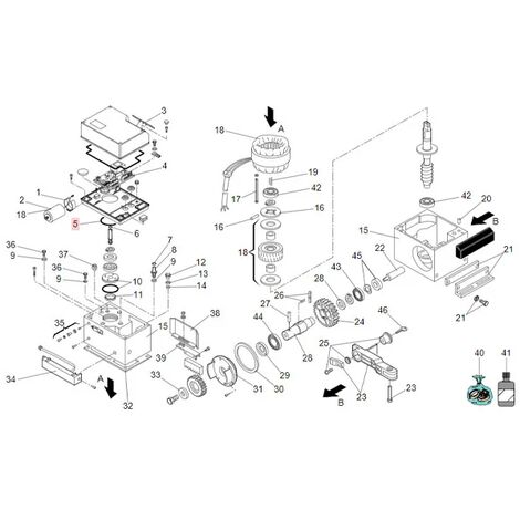 faac pièce détachée o-ring 2,62x56,82 nb70 7090620025 (1/3)