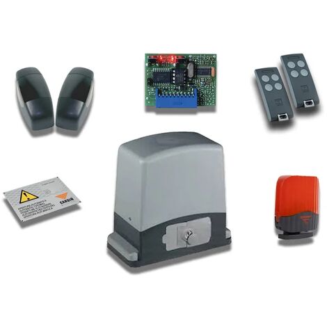 cardin kit pour portails coulissants avec poids du vantail 600kg 24v kt-slace601 (1/3)