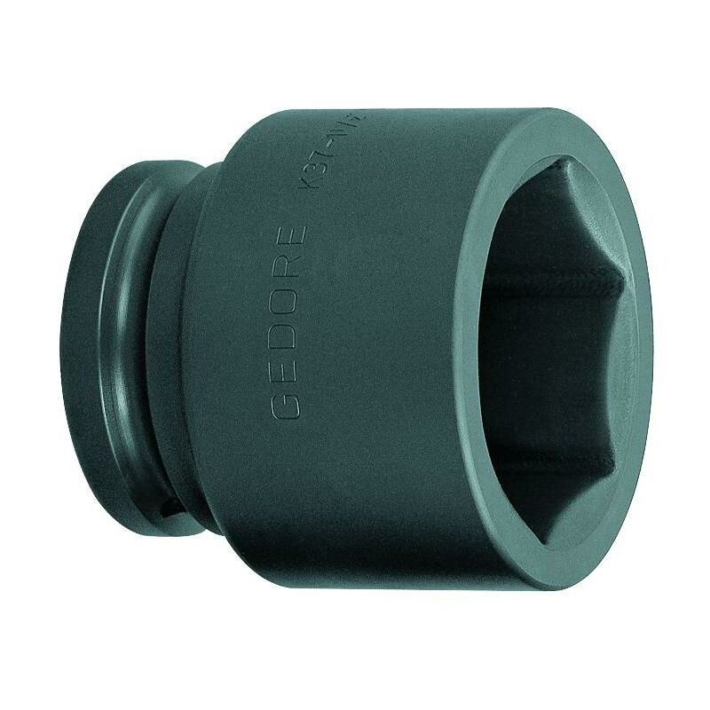 GEDORE Red R61002006 1/2" Hexagonal Socket, 20 Mm, 38 Mm Length, Chrome-Vanadium Steel