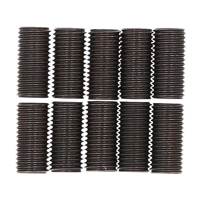 TUERCA CILINDRICA Manguito roscado interior M 6 Exterior liso de 10 x 30 con Tor