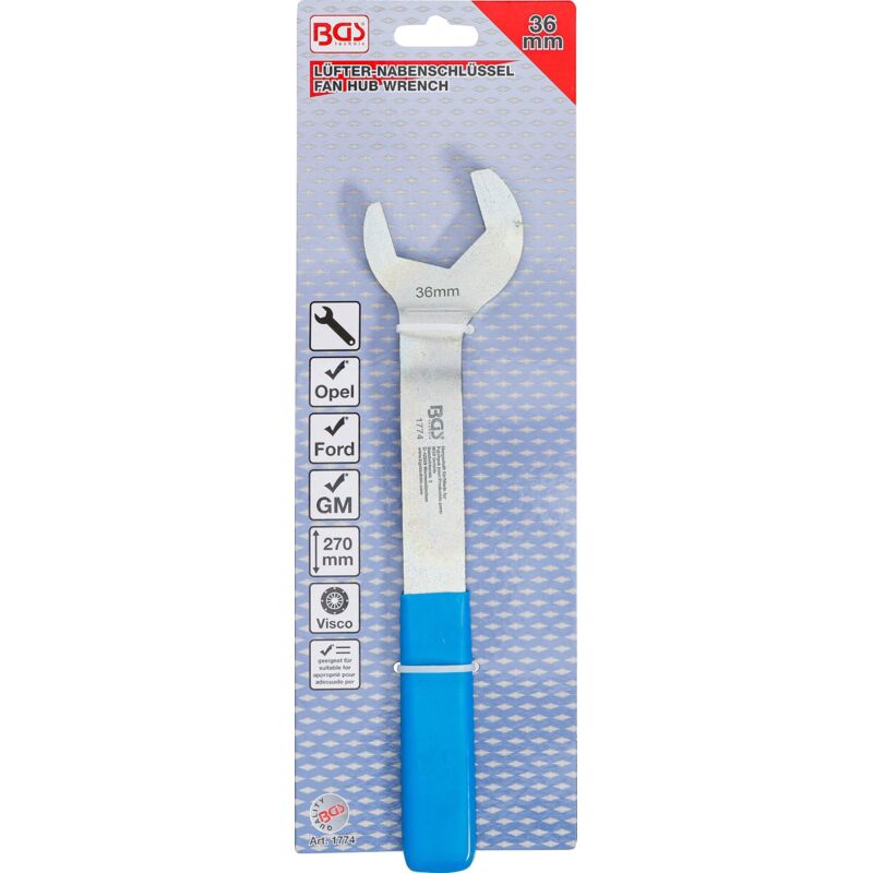 Chiave Per Frizione Viscosa Ventola 36mm | Per Ford, Opel, GM | Strumento Meccanico Pratico