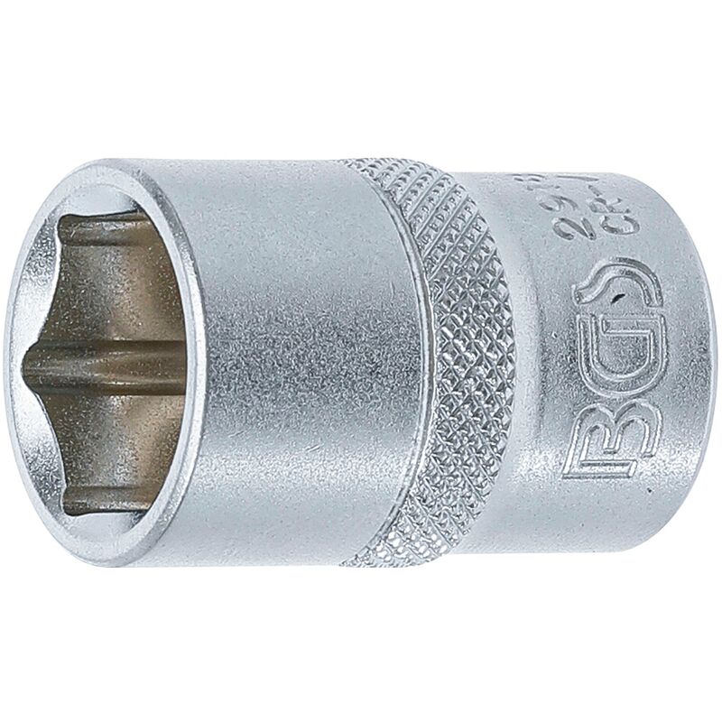 BGS technic Llave de vaso hexagonal | entrada 12,5 mm (1/2) | 18 mm