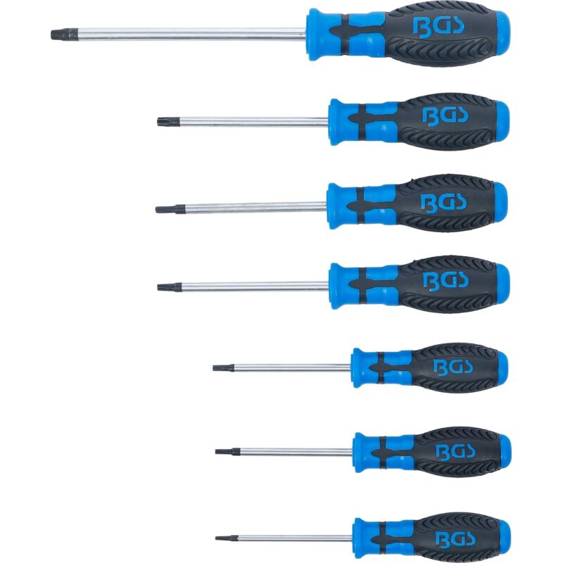 Set Estrattori Per Viti Torx Danneggiate - 11 Pezzi Da T10 A T55 - Acciaio Cromo Vanadio Per Meccanica E Fai Da Te - Foto 4