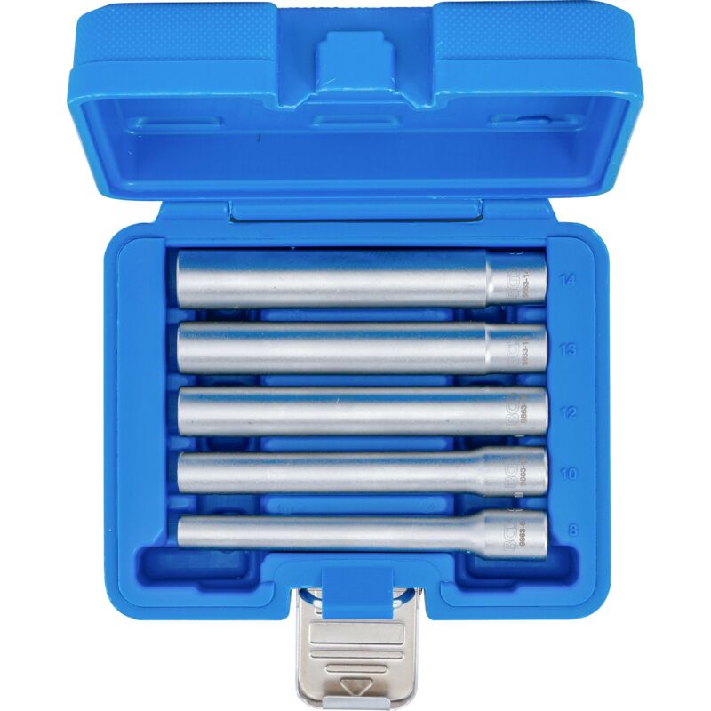 Set 5 Bussole Esagonali Extra Lunghe - 8-14mm Per Attacco 3/8", Per Meccanica E Fai Da Te - Foto 6
