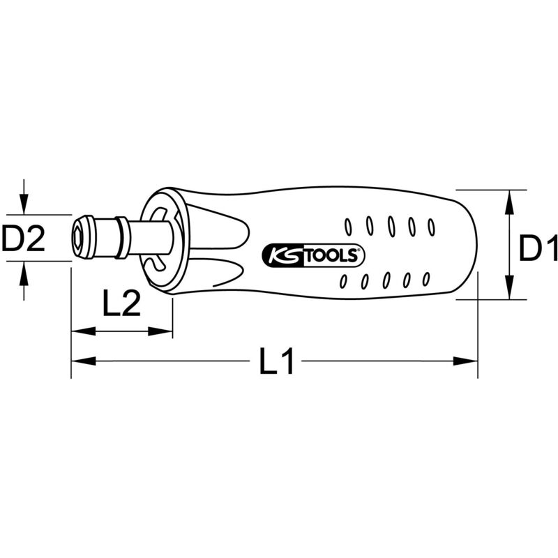 Destornillador dinamométrico ESD de 1/4'' ESD con escala micrométrica – KS  Tools: escala (mecánica)