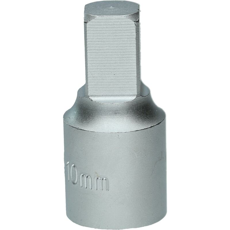 KS Tools 911.1980 Bit-Stecknuss Für RIBE-Schrauben – M10, 140 Mm Lang, Für 1/2" Antrieb