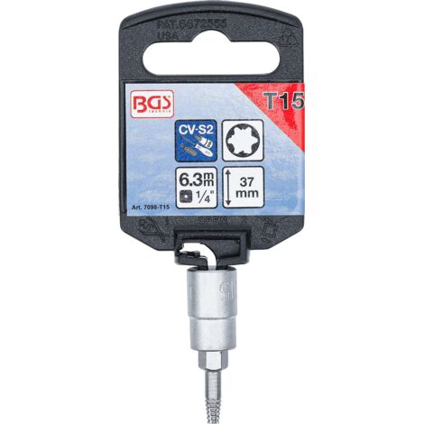 Bahco 1/4" Torx Plus Steckschlüssel – Gerändelter Schaft Für Präzises Arbeiten