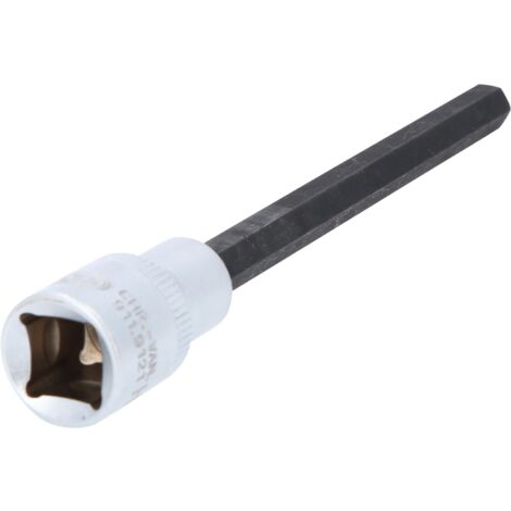 Llave de vaso con punta 3/8 tipo Allen, corta, 9 mm
