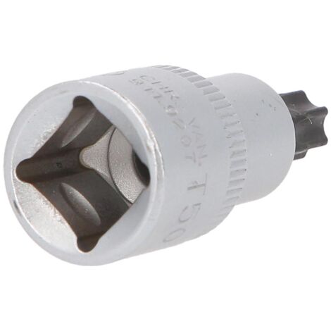 Llave De Vaso Con Punta De Cabeza De Bola Para Tornillos Con Encastre Hexagonal Chromeplus Larga