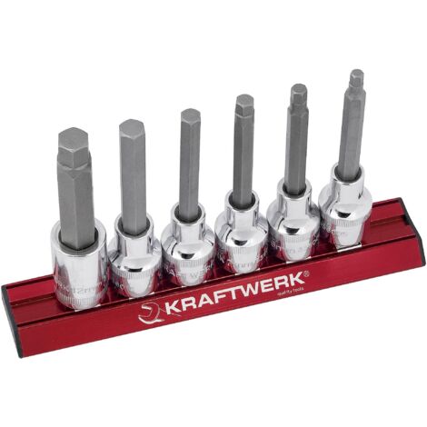 DESTORN. COMBI Tournevis Avec Embouts 1/4" + Pointes Hex - Prise Ergonomique